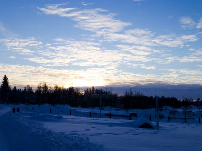 雲が輝いています。気持ちがいい。
