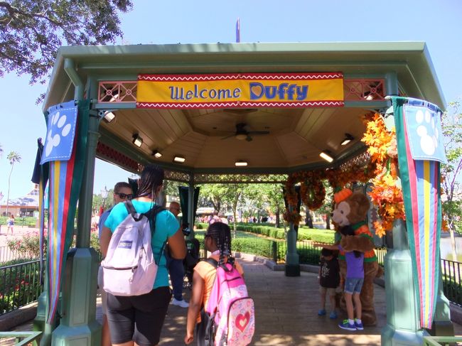 ダッフィーのキャラグリ