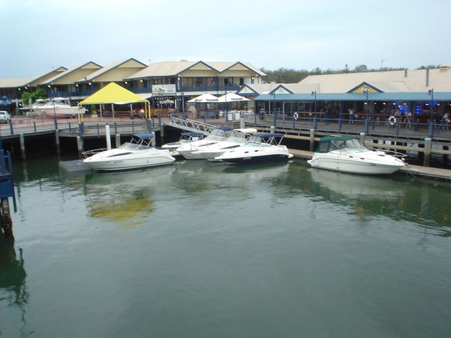マリーナで遅めのランチ<br />魚介を堪能