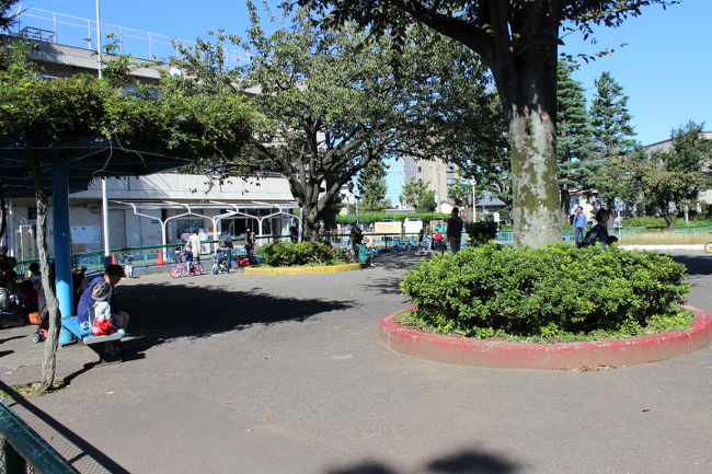 面白い 自転車 が ある 公園