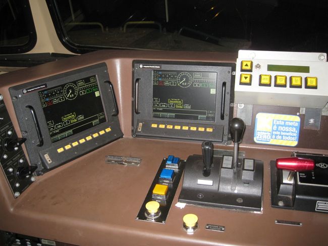 米国製ディーゼル機関車内部