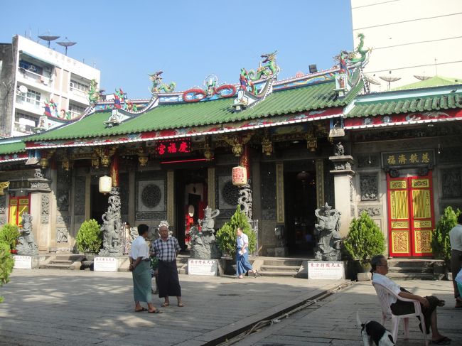 中国寺院発見。