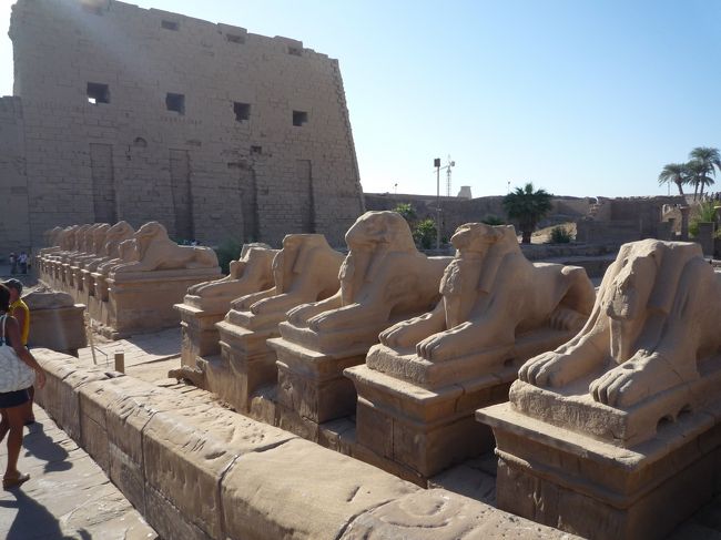 スフィンクスは欠けてしまっているもの多かったです