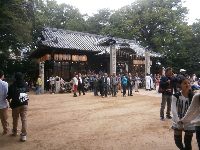 一宮神社は新居浜太鼓祭りで川西地区の中心みたいな所です