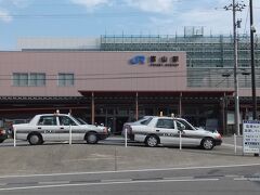 ＪＲ富山駅の仮駅舎。