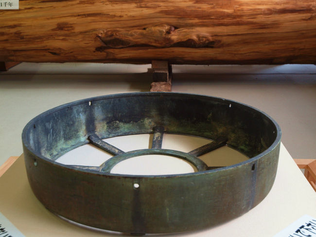 下向きに　内部まで見る事が出来る<br /><br />