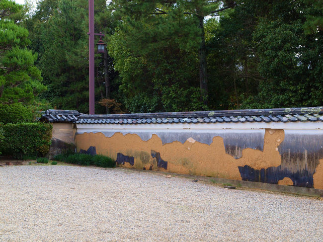 味のある土塀、、