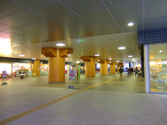 ＪＲ奈良駅<br /><br />　近代的で奈良らしさは　<br /><br />ほんの一部だけ　探さなくては　分からないほど<br /><br />　今日の宿は駅前、、