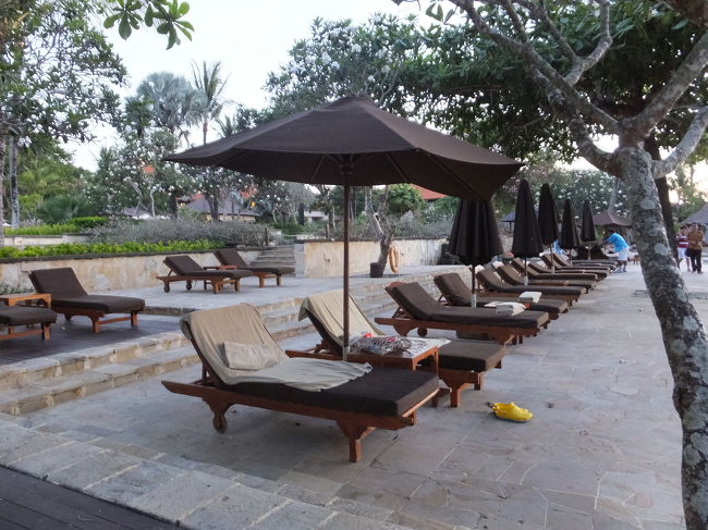 プールに到着！