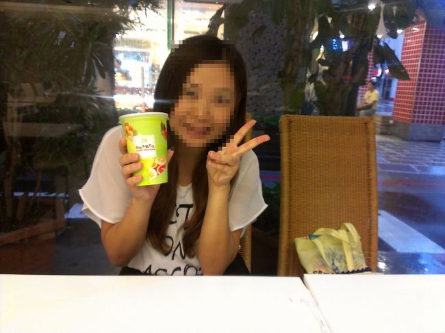 大好きなパパイヤ牛乳☆