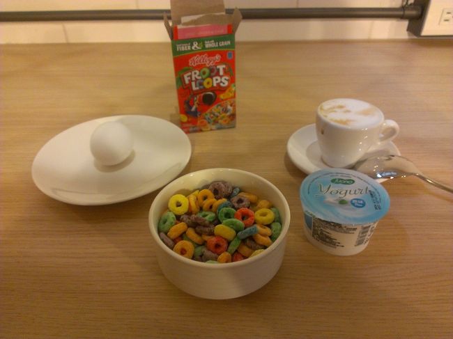 ２日目。<br />ホテルの朝食☆