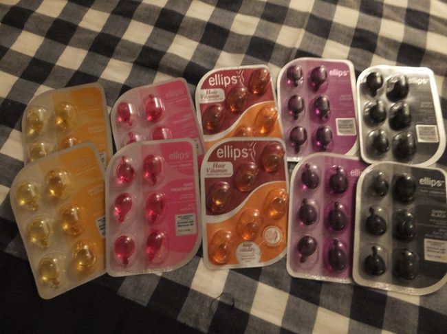 ヘアビタミンは5種類あったので、全種2つずつ購入。