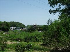 法隆寺を出て法輪寺→法起寺と散策します。あっという間に3時間経過。