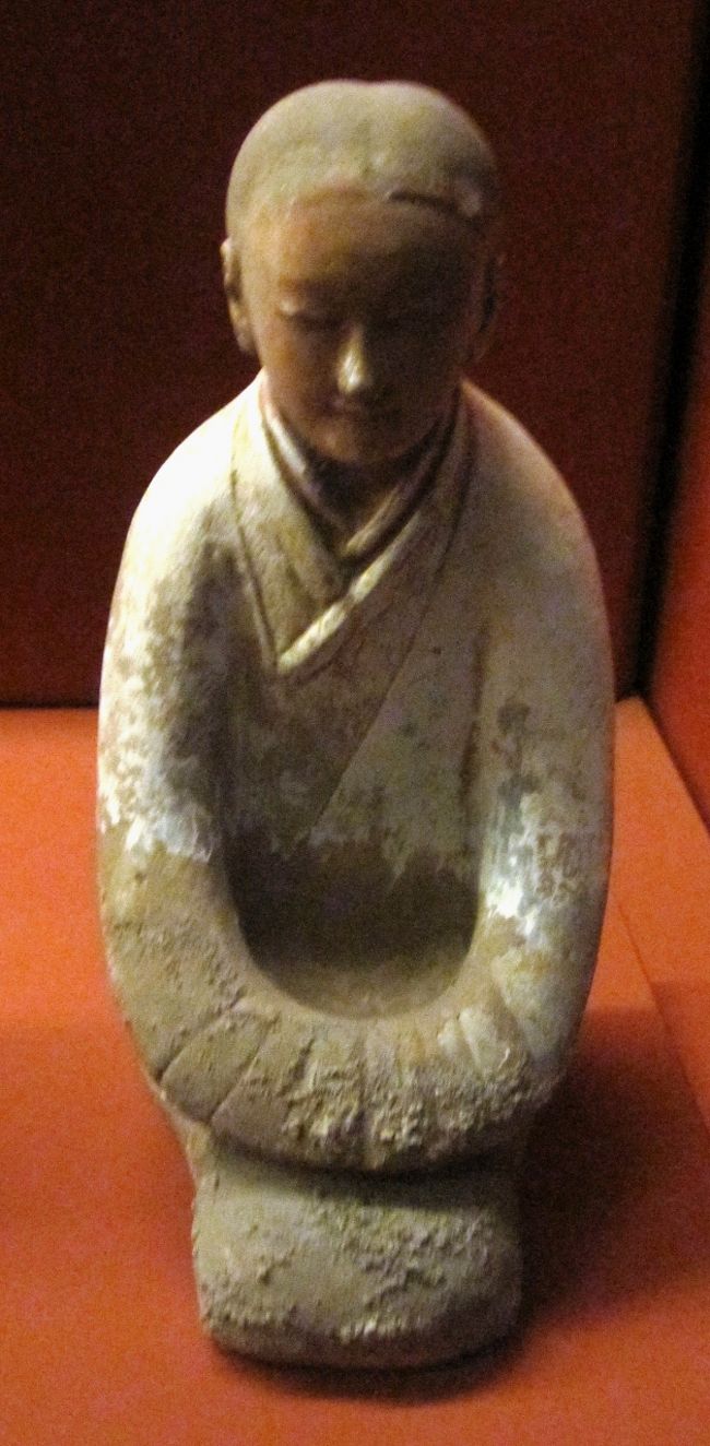 2011暮、中国旅行記21(28:4/4)陝西歴史博物館(4)藍田原人、瓦当、兵馬俑