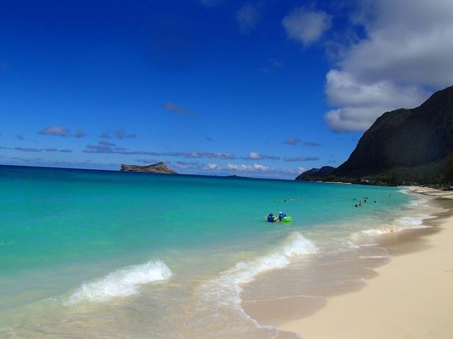 オアフで一番好きなビーチになりそう。