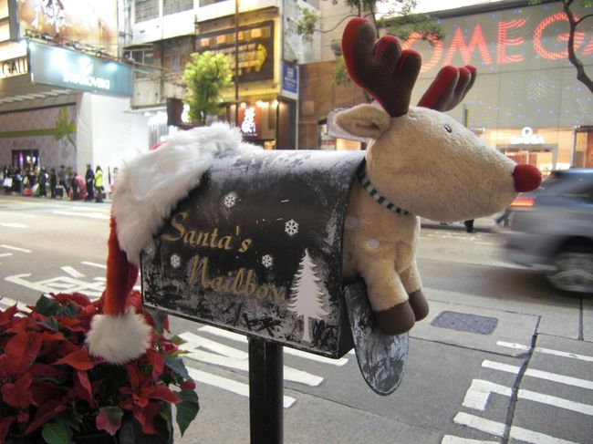 クリスマスシーズンだったので路上のクリスマスムード！！