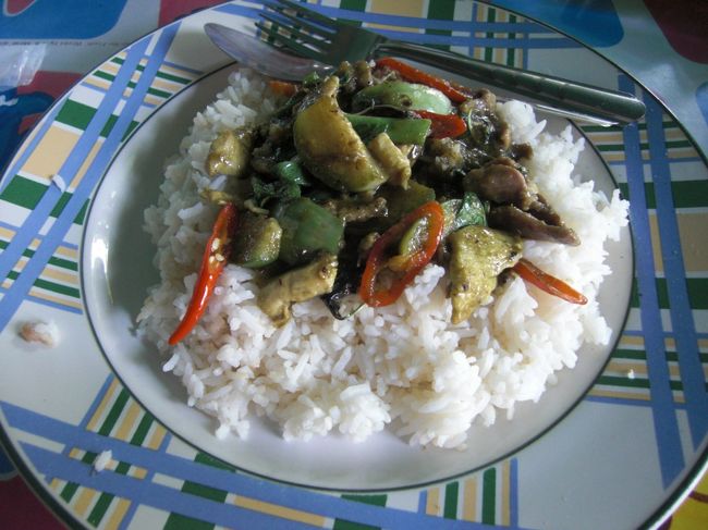 グリーンカレー（めっさ辛い！！！）