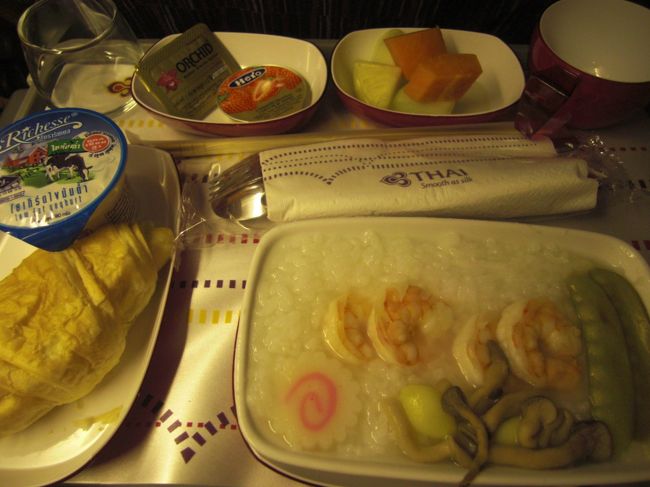 ＴＧ国際線の機内食