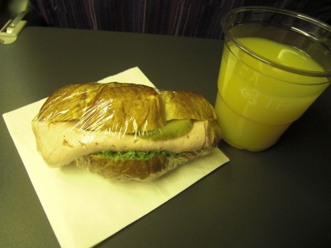 ＴＧ国際線の軽食