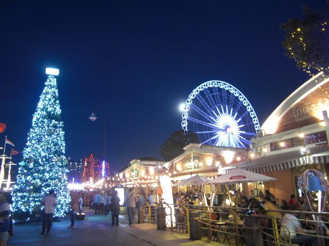 アジアンティック・ウォーターフロントのイルミネーション