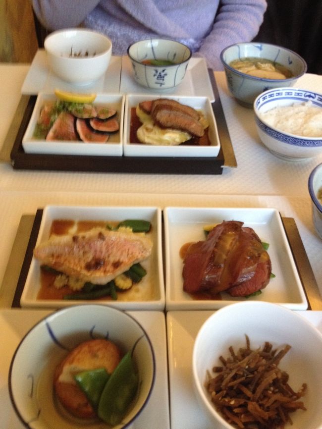 <br />　たまには。和食も！