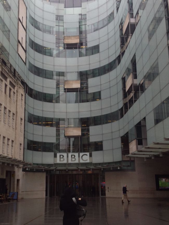 　<br />　BBCがこんなに街なかにあったとは、知りませんでした。
