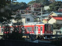 風祭駅付近で見かけた電車です。