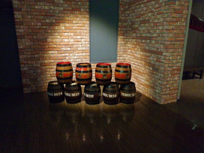 樽が並んでいる