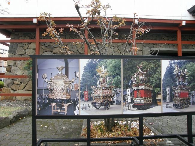 急ぎ山車の写真だけ撮って