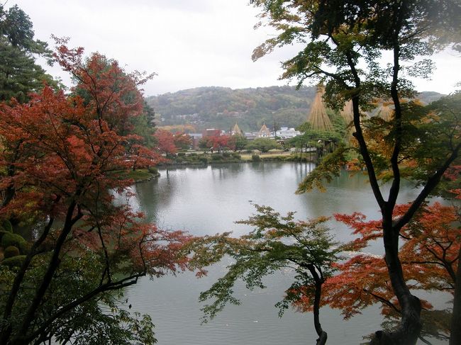 奥に卯辰山・昔良く金沢を訪れていたときに卯辰山の旅館に泊まり良く歩いて街歩きをしたもので懐かしく・・。