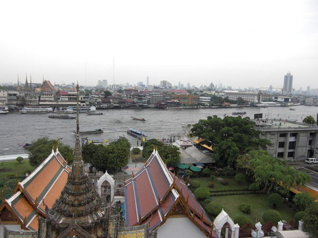 ワット・アルンからの景色