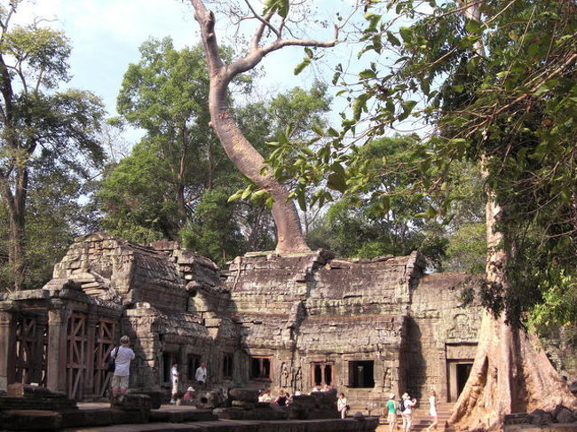 トゥームレイダーの撮影場所　タ・プローム<br />