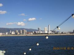 天気もよく神戸の町並みがよく見えた。