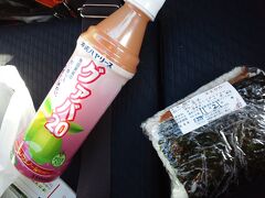 道の駅許田で、ポーク卵のおにぎりゲット！
色々売ってたんたけど、おなかが意外に減らず今日のランチはこれで終了
ここでは、水族館のチケットが安く変えました。１５５０円
他にも、チケットの割引がいっぱい売ってますよ。
