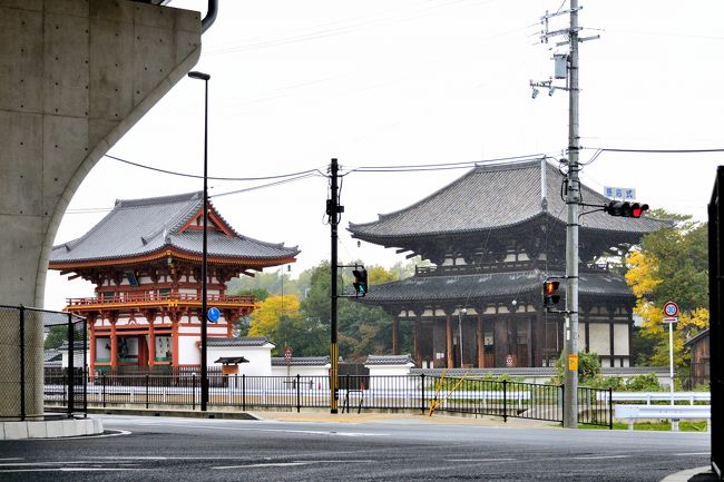 急いで大阪に戻らなければ　w(ﾟoﾟ)w <br /><br />帰途　ふと目に入った標識が・・・<br /><br />‘菅原’　(*ﾟ･ﾟ)ﾝｯ?<br /><br />菅原一族が暮らした場所で、<br />知恵の神様、‘菅原道真’生誕の地の伝承が有るそうです。<br /><br />へぇ〜〜　ここで生まれはったんや天神さん〜〜〜