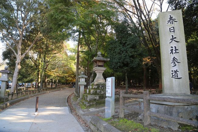 春日大社に参拝します。