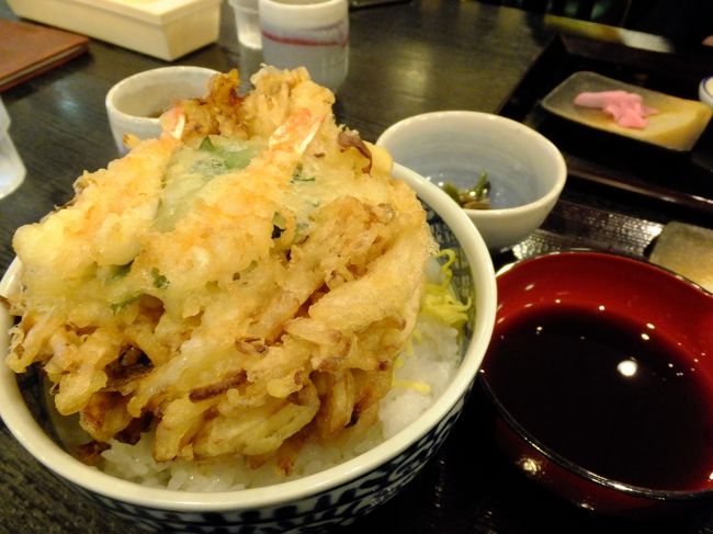 わたしのオーダー<br />開運丼　1500ｴﾝ<br />海鮮たっぷりのかき揚げ丼でした。タレの味付けが絶妙でこれまたウマー♪そしてすんごいボリューム！相方に手伝ってもらってなんとか完食です。なげこみ丼を小にしてヨカッタ。。。<br /><br />今までいろんな道の駅に寄ったけれど、ここのレストランはレベルが高いっと思いました。<br />バイク乗りの相方も「一番おいしい道の駅だった♪」と気に入った様子。