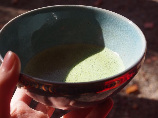 一服立てていただきました。