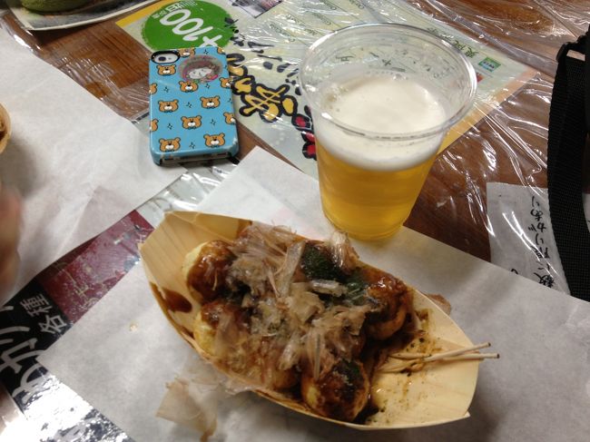 春にいったたこ焼き屋さんが無くなっていたため(うーん。残念。）<br /><br />大たこへ。。