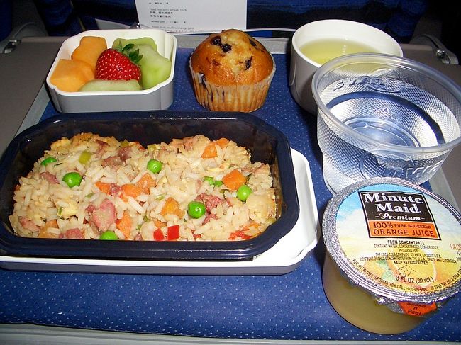 ＮＷ便の機内食