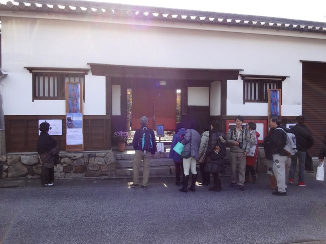 前半戦のメイン会場、今西家書院＝清酒春鹿の蔵元。