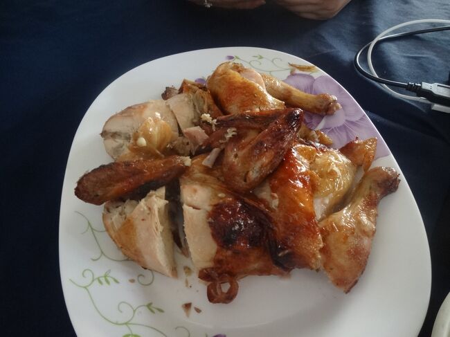 四人なので一羽丸々を注文!