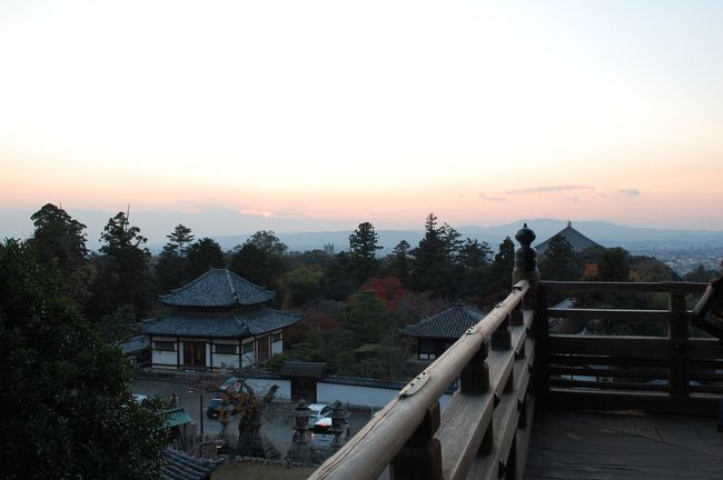 う〜ん残念。雲がかかって夕陽を見ることはできませんでした。<br />でもここからのこの風景は、やはり素晴らしい。