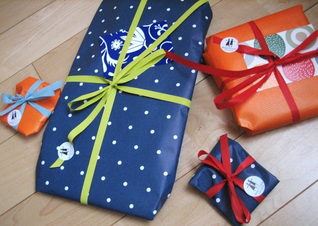 日本に帰ってからわかったことですが<br />ベングド＆ロッタのお店の女性はロッタさん本人でした！びっくり！！<br />お店のサイトに写真が載ってたのでわかりました。<br /><br />こんなにきれいにかわいくラッピングしてくれました♪