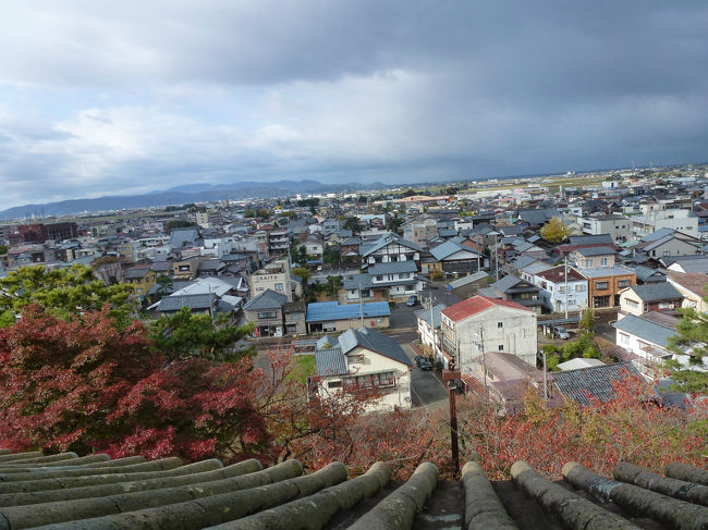 越前丸岡城　天守から見た景色