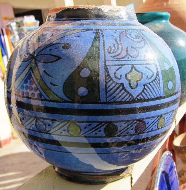2012正月、モロッコ王国旅行記(49/49：補遺)：モロッコの陶器(4