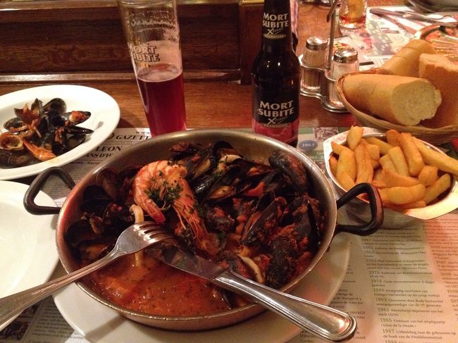 食事で必須なのはムール。