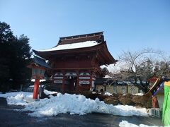 雪がかなり残っていました。