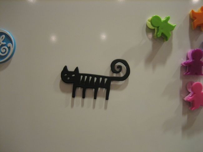 ベングト＆ロッタの猫マグネット。