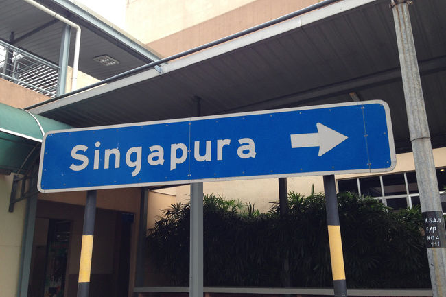 シンガポール入国